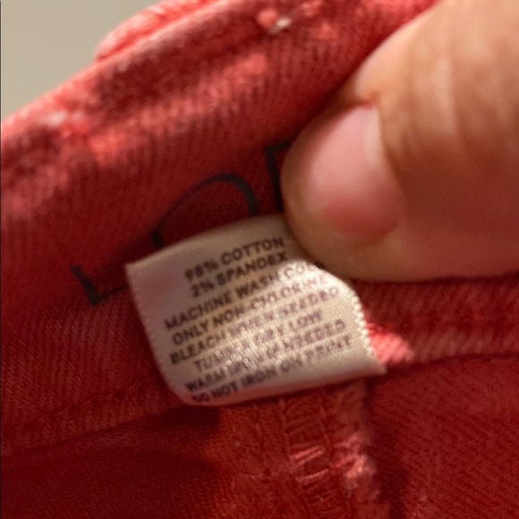 LOFT Pink Skinny Jeans | Size 6 | Stretch Modern Fit Denim - Picture 6 of 6